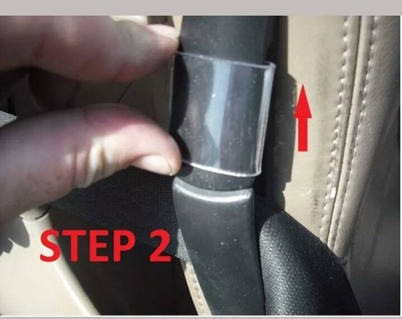 Bmw z3 seatbelt guide repair image 3