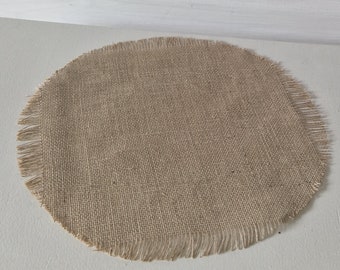 Set de table rond en jute D. 40cm