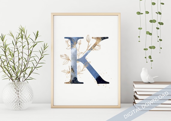 decorative letter k