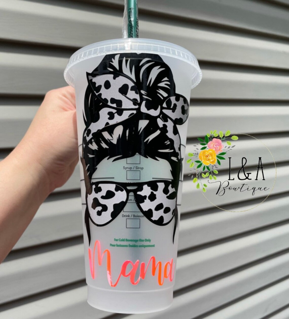Mama and Mini Starbucks Cup Set Etsy