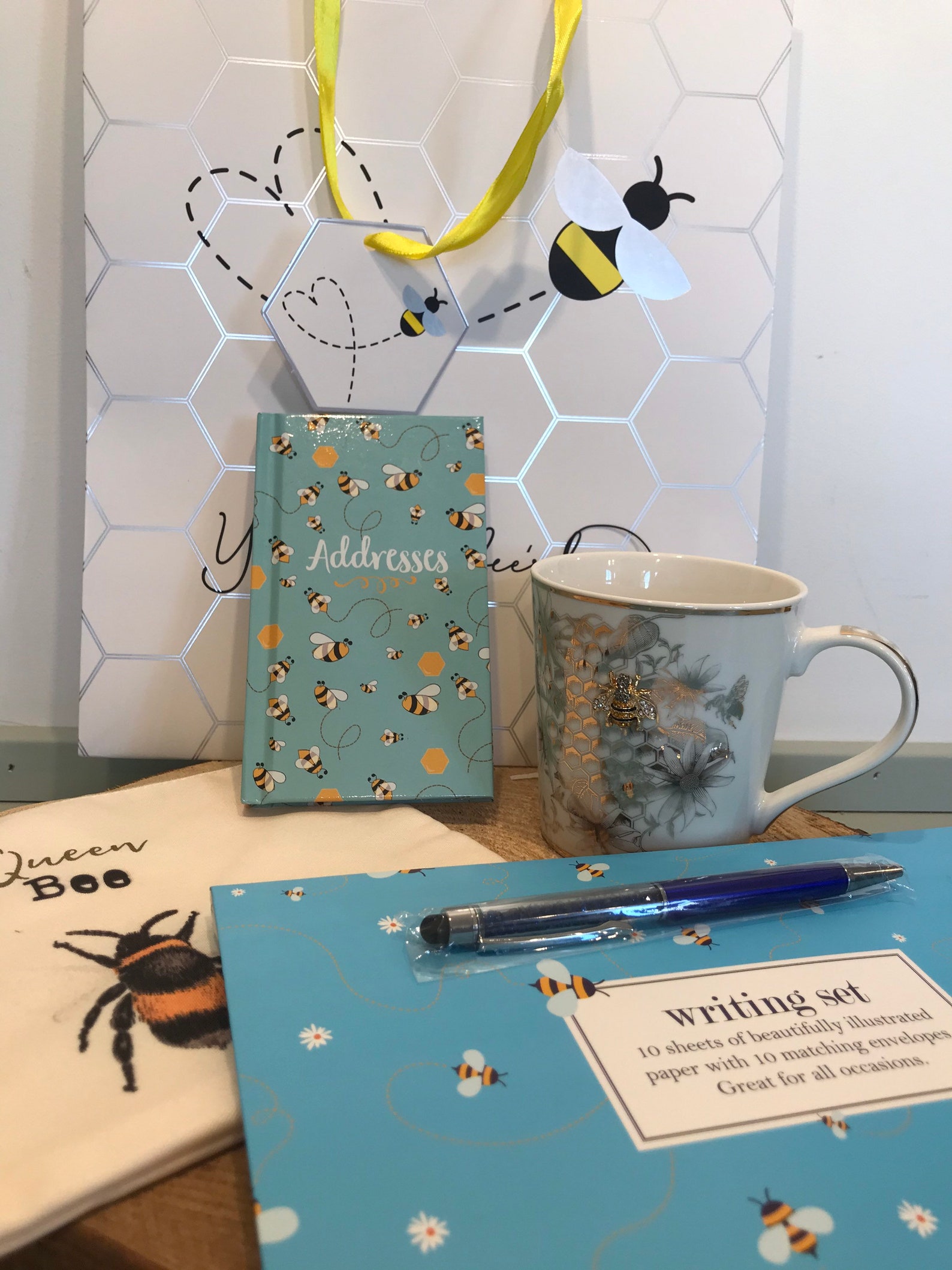 Bee Gift Sets For Her Bee Themed Gift Bee Gift Box Bee Gift Etsy