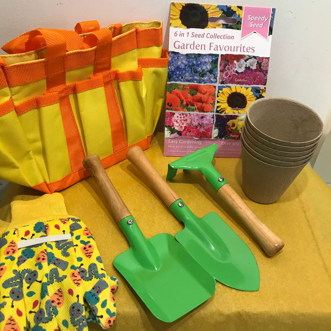 Gardening Set For Children Childs Gardening Kit tools Etsy