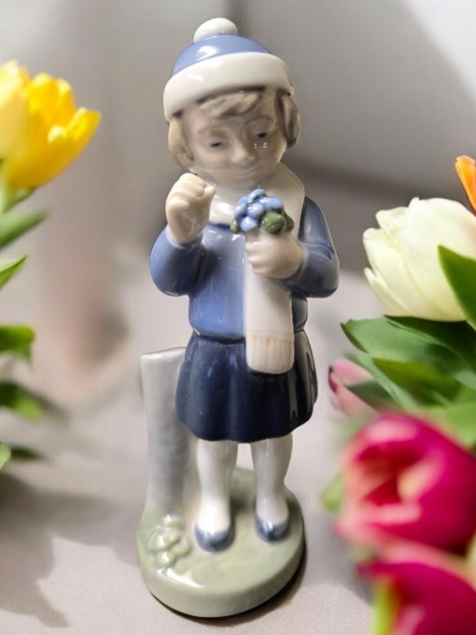 Royal Copenhagen Girl Figurines - Etsy