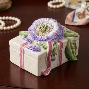 Fitz and Floyd Trinket Boxes - Etsy
