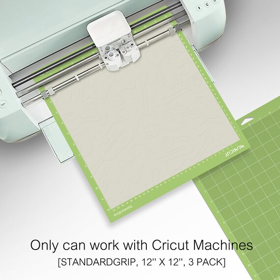 Pack of 2 -Fast delivery Cricut Fabric Grip 12x12 Fabric Cutting Mats