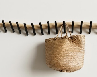 Coat rack natural branches