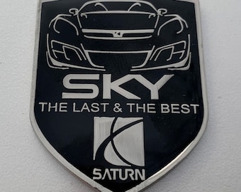 Saturn Sky "The Last and the Best" Emblems