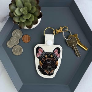 French Bulldog Bag Charm - Etsy