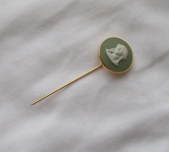 Wedgwood Gold plated brooch / lapel pin / tie pin… - image 4