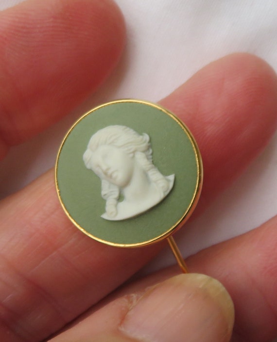 Wedgwood Gold plated brooch / lapel pin / tie pin… - image 6