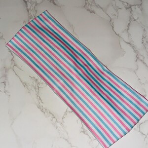 baby stripes nurses headband-nicu headband-labor and delivery headband-hair accessories-baby shower-midwife headband image 2