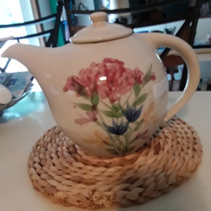 Emerson Creek Pottery Hand Painted Teapot  - 2001