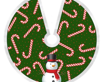 Vinyl Christmas Tree Skirt