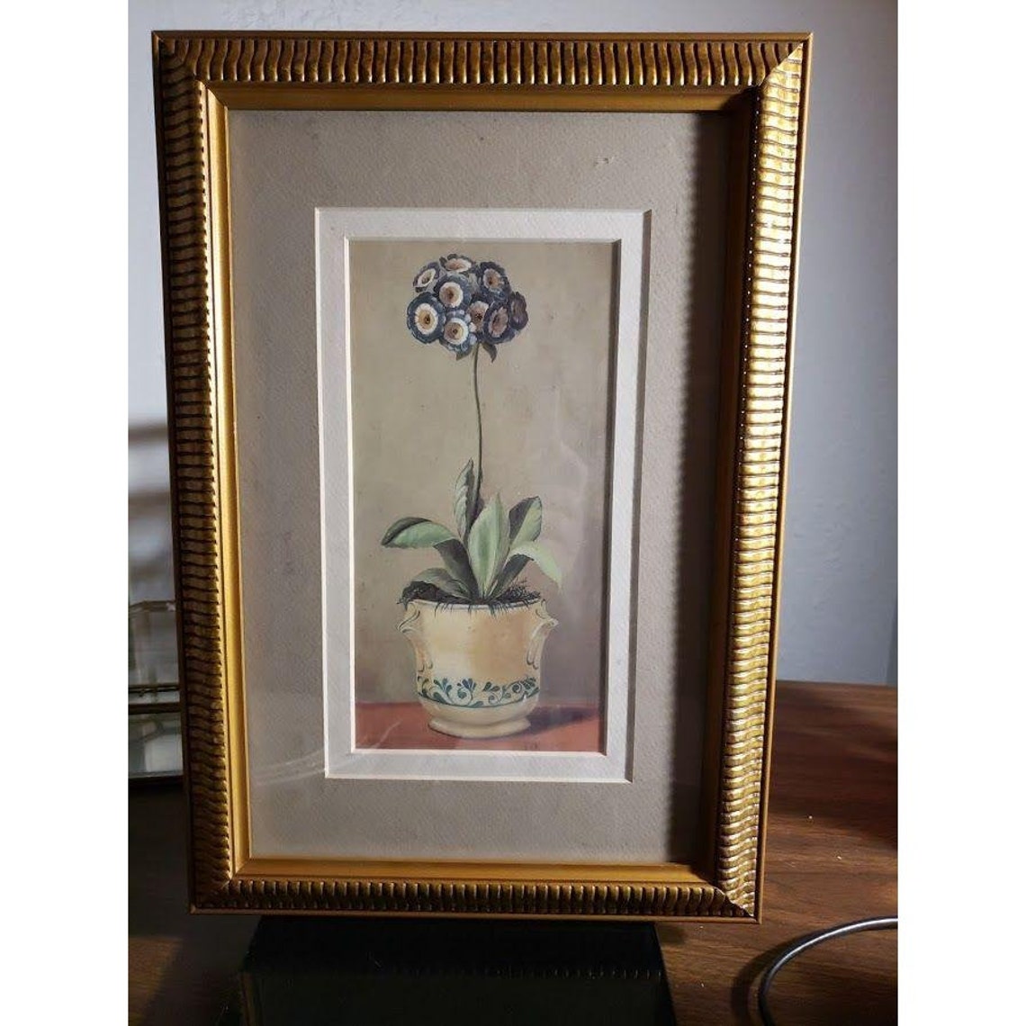 VTG Framed Numbered Art Print by Fabrice de Villeneuve Etsy