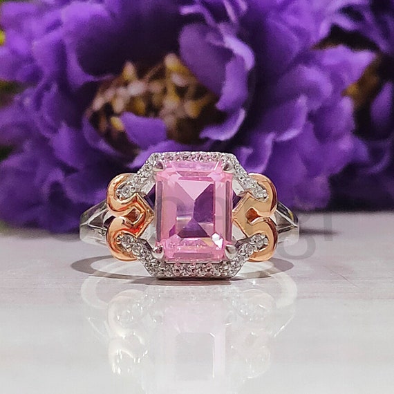 sapphire sterling silver disney rings