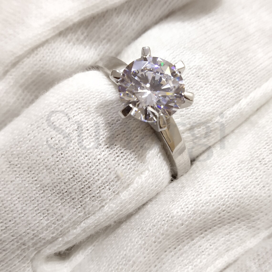 white sapphire solitaire ring white sapphire solitaire ring