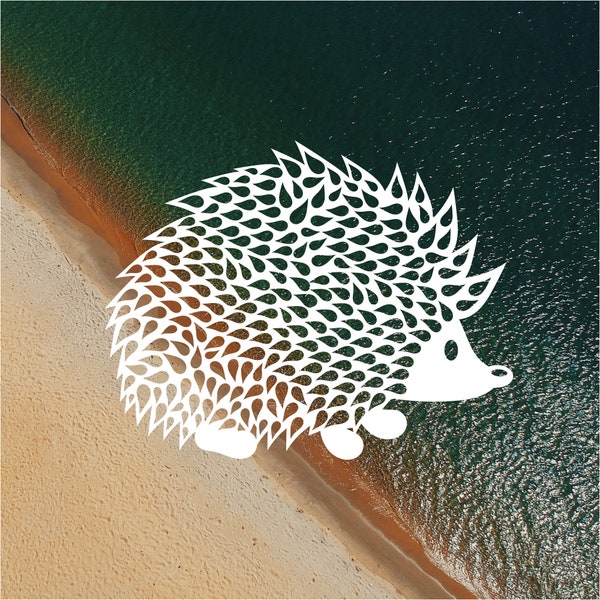 Hedgehog Vinyl Decal | Pet Decal | Pet Lover | Hedgie Mom| Pets | Tumbler Decal | Water Bottle Decal | Laptop Decal | Car Decal