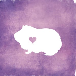 Guinea Pig Love Vinyl Decal | Guinea Pig Decal | Pet Lover | Guinea Pig Mom | Tumbler Decal | Water Bottle Decal | Laptop Decal | Car Decal