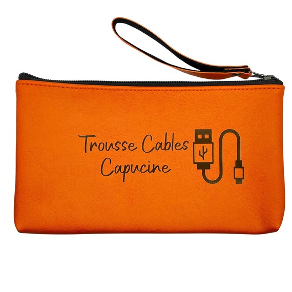 Personalized Toiletry Bag. Travel Bag, Makeup Bag, Barber Box, Cable  Holder. Made in France in Sarthe. 