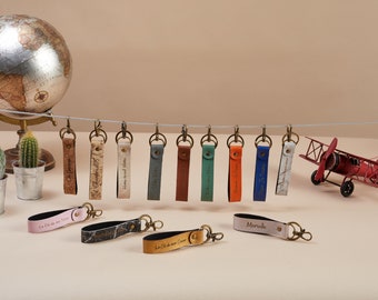 Personalized Keyring, Customizable Keyring, Couple Keyring, Godfather Keyring, Teacher Gift, Godmother Gift Idea