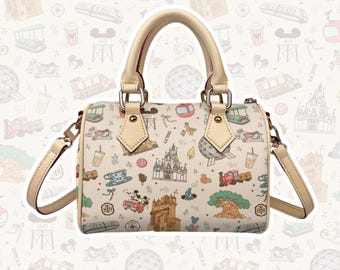 Magical theme parks Speedy purse; Magical Place Bag; Dsney Purse; Florida parks Purse