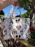 The Mouse and Friends large neverfull purse; Magical Place Bag; Checkered purse