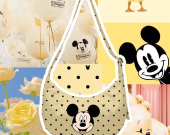 Golden Hour Mickey Cresent Bag; Hobo bag; Magical Purse
