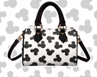 Black and White Mouse Speedy purse; Magical Place Bag; Dsney Purse