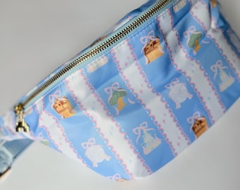 Jumbo Park Hop Fanny Pack , Adjustable Strap ; Florida Magical Parks Fanny