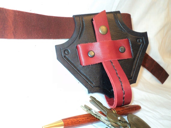 Dragon Belt Loop with Ring to hold your medieval accessories
