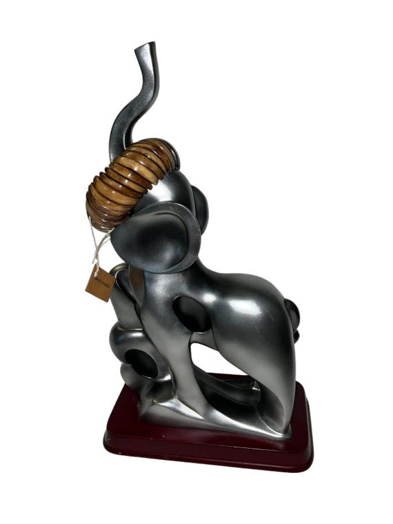 Iris Apfel & Bajalia Wooden Segmented Stretch Bra… - image 3