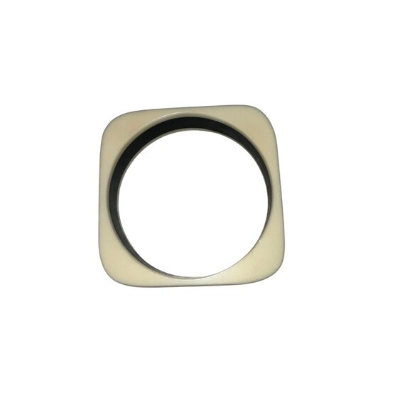 Iris Apfel & Bajalia Square Lucite Bangle Bracele… - image 1