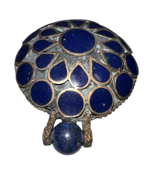 Iris Apfel & Bajalia Bold Pendant Necklace Tribal… - image 3