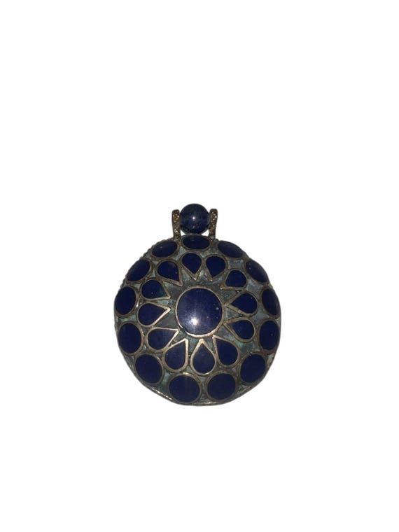 Iris Apfel & Bajalia Bold Pendant Necklace Tribal… - image 1