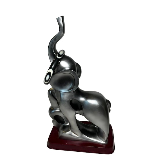 Iris Apfel & Bajalia Black Resin Bangle Bracelet … - image 2