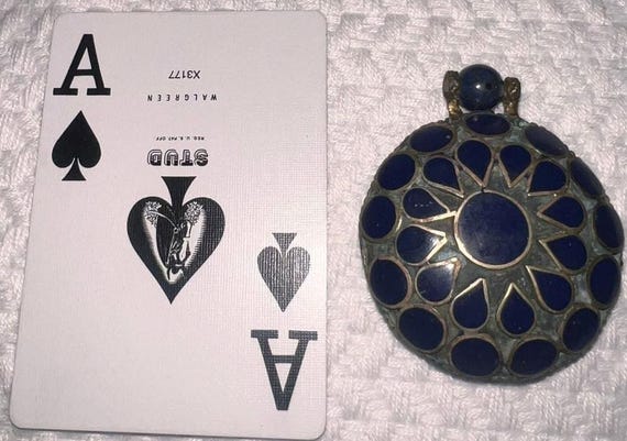 Iris Apfel & Bajalia Bold Pendant Necklace Tribal… - image 6