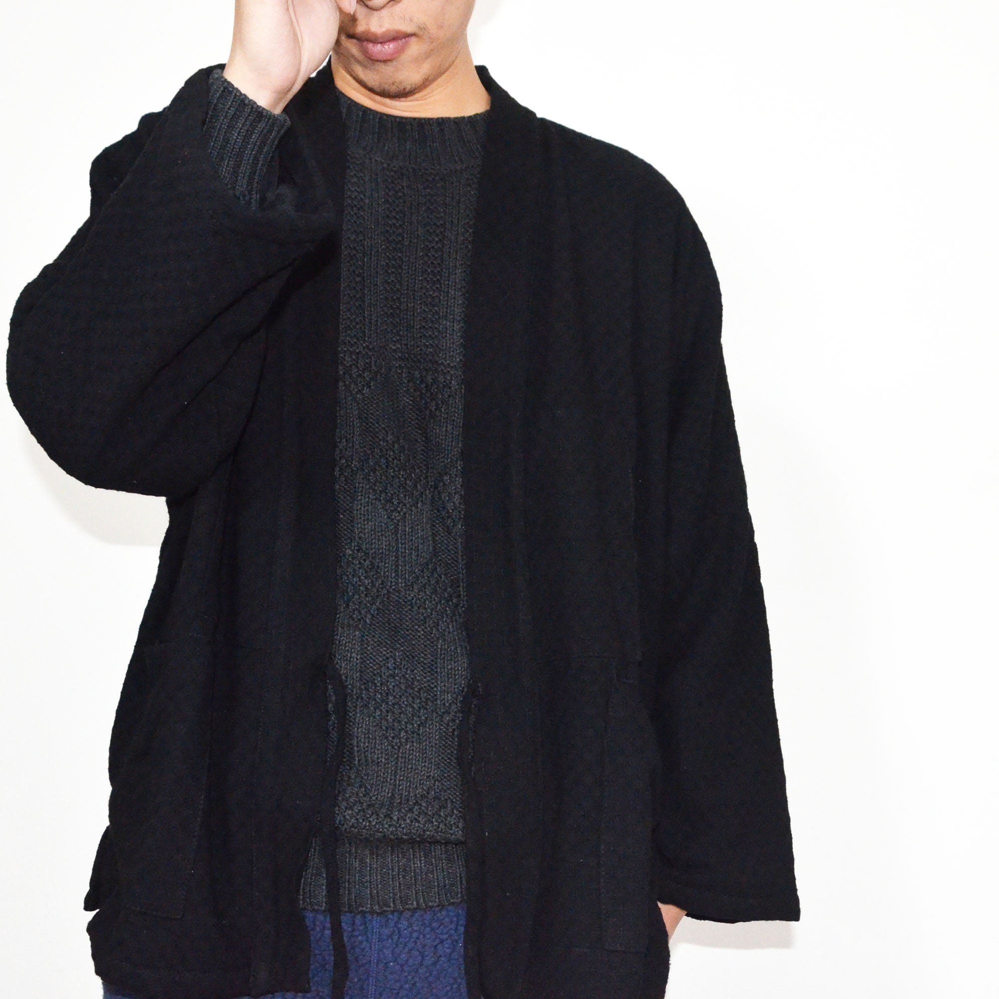 Baggy cardigan deals mens