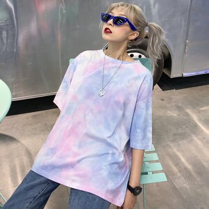 Tie Dye T Shirt Super Candy Pastel Tie Dye T-shirt S M L - Etsy