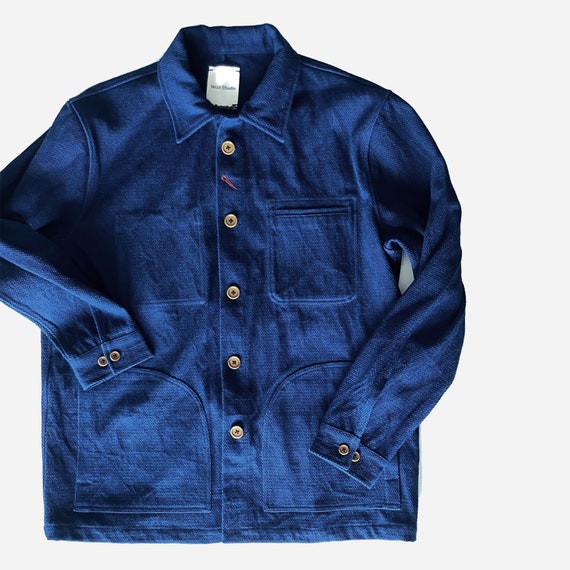 Sashiko Jacket Custom Made Neza Studio French Retro Work - Etsy