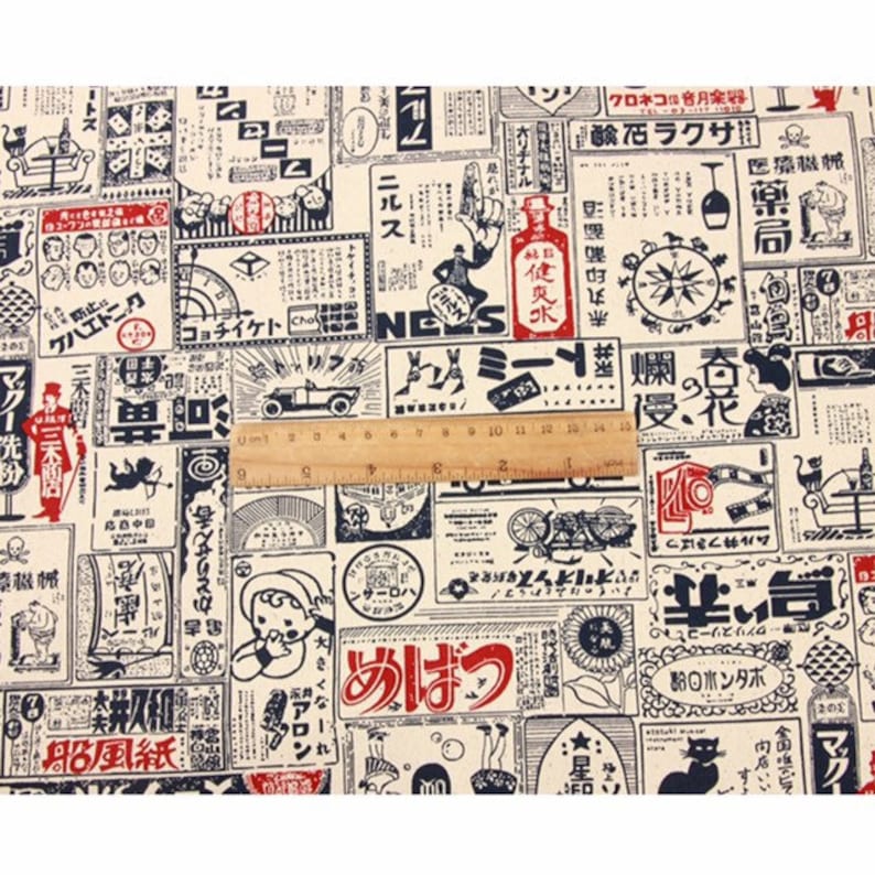 Japanese Prints Cotton Fabric for Upholstery Book Sleep Hand Bags Table Mat Craft Supply Half Yard Unit