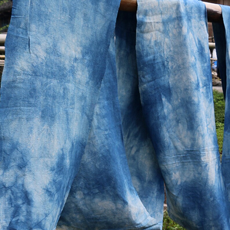 Indigo Blue Dye Tie Dye Natural Plant Dye Antique Fabric - Etsy