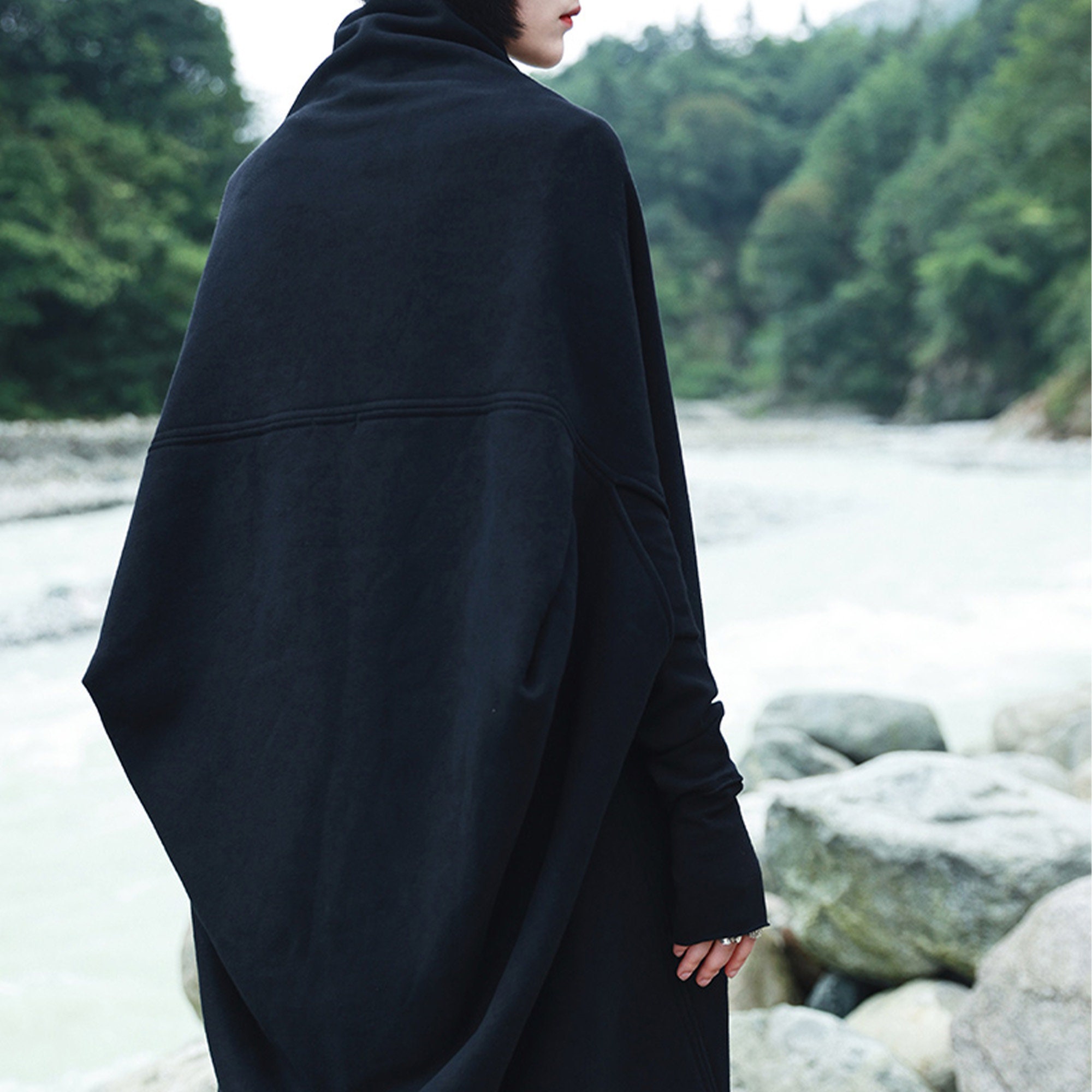 トラディショナルウェザーウエア LOEWE detachable-cape coat ケープ