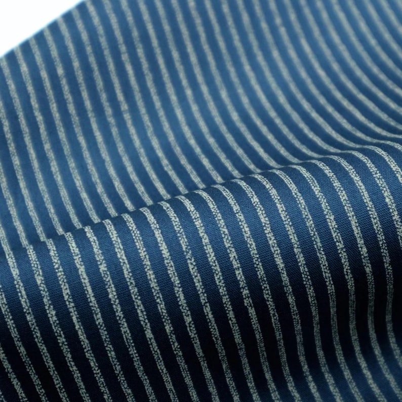 Japanese Fabrics Navy Cotton Prints Traditional Japanese - Etsy