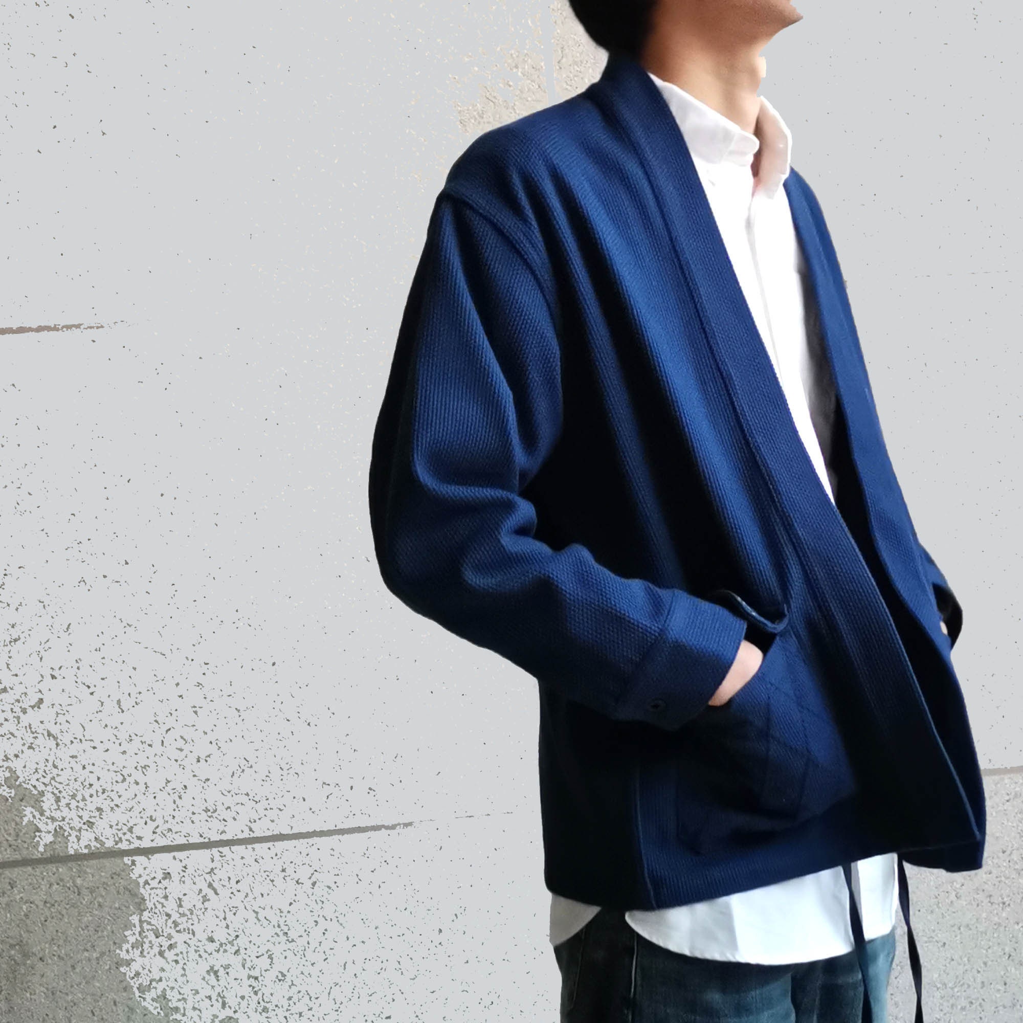 Kiriko Original Jacket, Modern Noragi, Heavy Weight Brushed Twill ...