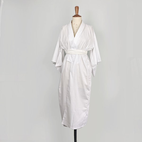 Juban White Traditional Kimono Inner Dress White Juban  Kimono Neza Studio Underwear Japanese Chimono Ropa Interior Underwear Kimono Dress