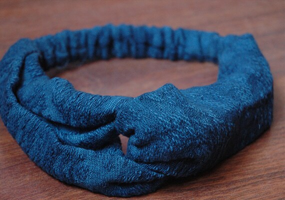Indigo Blue Dye Natural Plant Dye Cotton Jacquardheadband Etsy