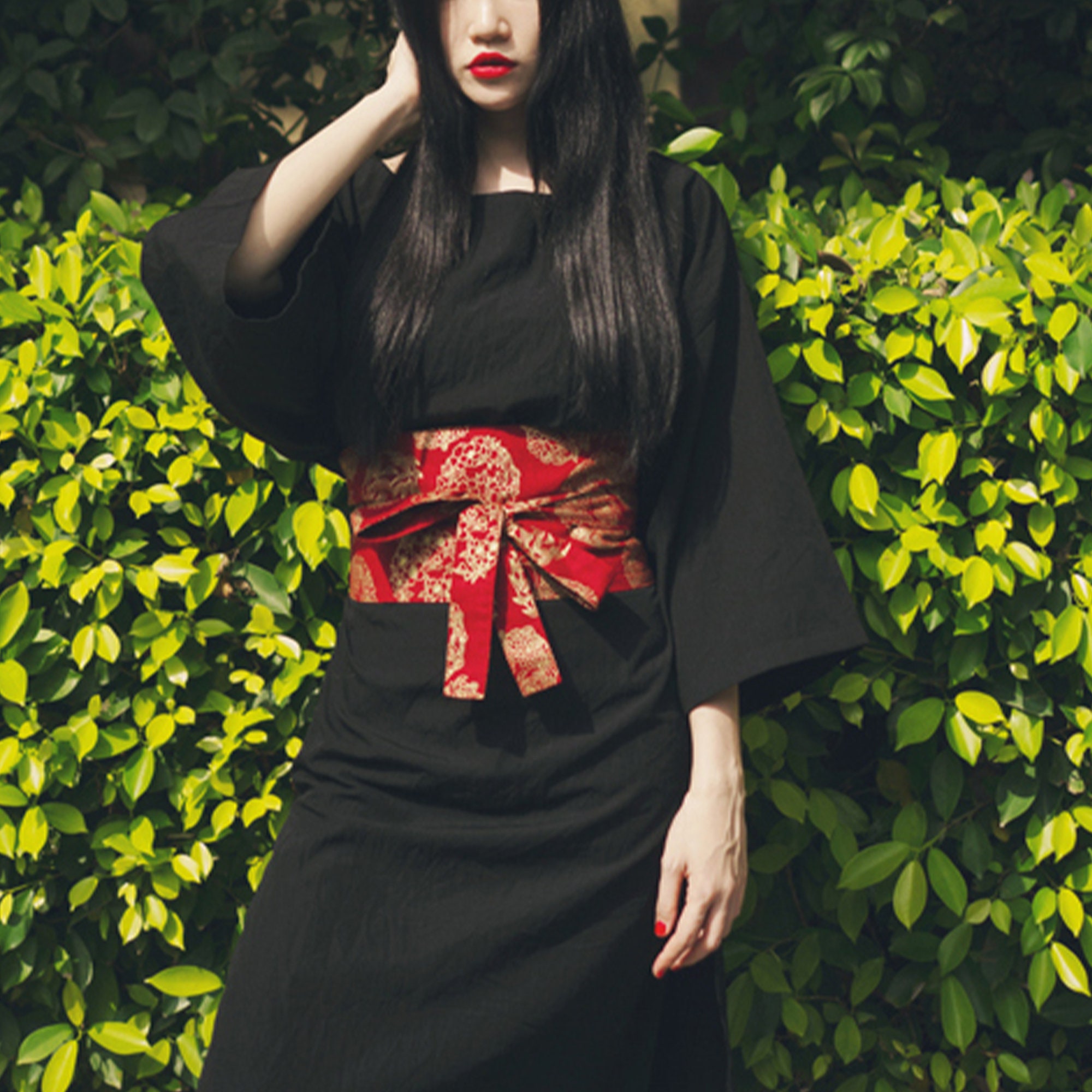 Neza Studio OBI Japanese Belt Knotted belt Women's Belt Etsy