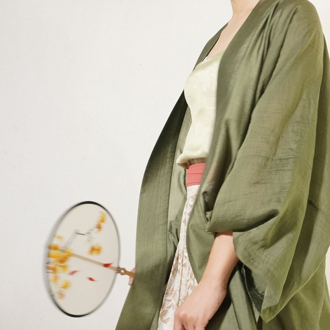 Hanfu Shirt Hanfu Long Shirt Tencel Fabric Hanfu Outer Piece Hanfu Top Hanfu Dress Hanfu Jacket ...