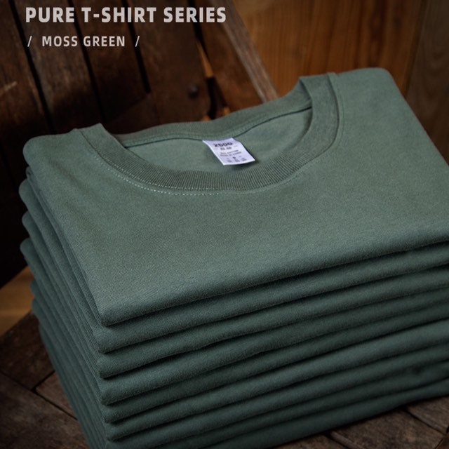 Neza Studio Pure Color Basic Plain Tee Shirts Unisex Full Size Range