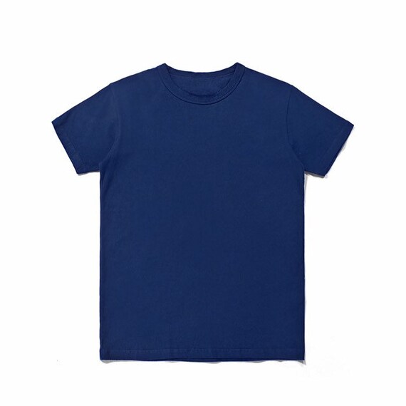 blue fitted t shirt